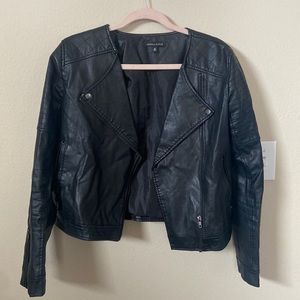 Kendall & Kylie Leather Moto Jacket